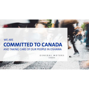 Read more about the article GM: We are committed to Canada and taking care of our people in Oshawa