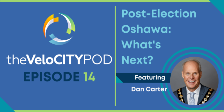 Blog header image with portrait photo of Oshawa Mayor Dan Carter and article title #014: Dan Carter - Post-Election Oshawa: What's Next?