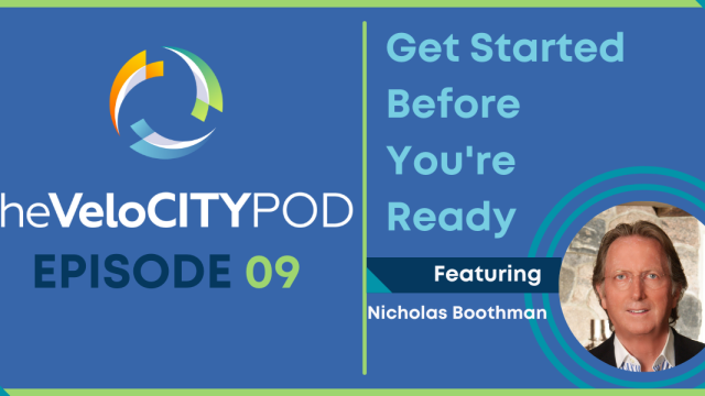 Header image with a photo of Nicholas Boothman, author and speaker; episode title Get Started Before You’re Ready.